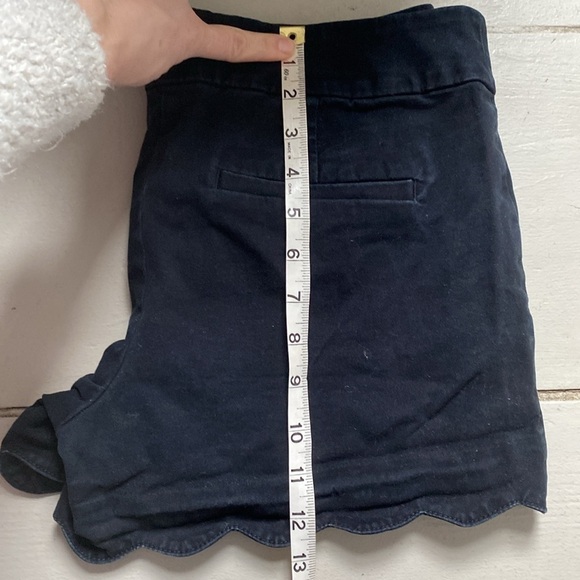 Loft Rivera Short Black Scalloped Trim size 2 - Picture 6 of 13